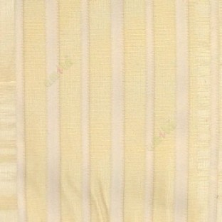 Beige color vertical pencil stripes net finished vertical and horizontal thread crossing checks poly sheer curtain